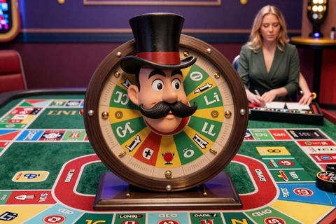Monopoly Live online Game Show mit Mr. Monopoly