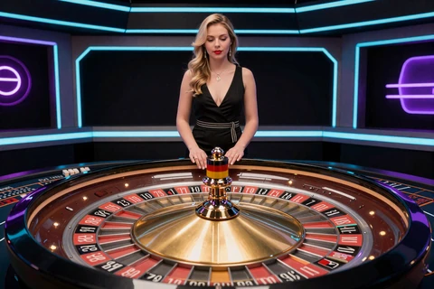 Live Roulette Studio mit deutscher Croupier